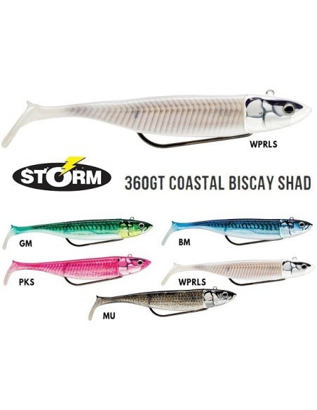 STORM 360 GT COASTAL BISCAY SHAD 90 WPLRS