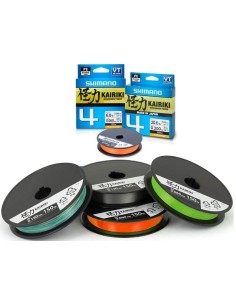 SHIMANO KAIRIKI 4 CAPI 150MT 0.10MM MULTICOLOR