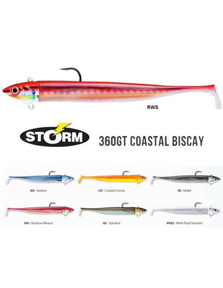 STORM 360 GT COASTAL BISCAY SHAD 90 RWS