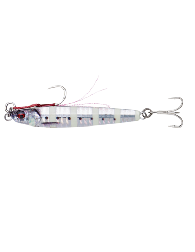 SAVAGE GEAR 3D JIG MINNOW SINKING 9.3CM 40G ZEBRA GLOW