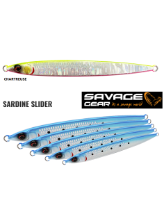 SAVAGE GEAR LURE SARDINE SLIDER 13CM 60GR CHARTREUSE