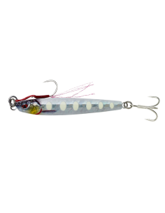 SAVAGE GEAR 3D JIG MINNOW SINKING 7.5CM 20G BONE WHITE GLOW PHP