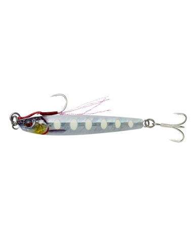 SAVAGE GEAR 3D JIG MINNOW SINKING 7.5CM 20G BONE WHITE GLOW PHP