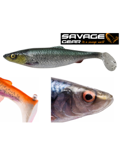 SAVAGE GEAR LB 4D HERRING SHAD BULK 16CM GREEN/SILVER