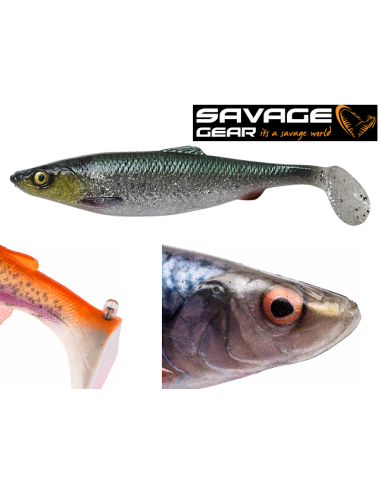 SAVAGE GEAR LB 4D HERRING SHAD BULK 16CM GREEN/SILVER