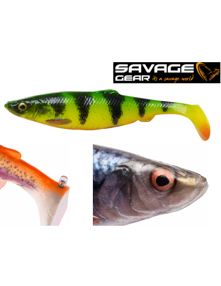 SAVAGE GEAR LB 4D HERRING SHAD BULK 19CM FIRETIGER