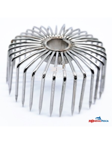CORONA ACCIAIO INOX 75MM