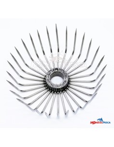 CORONA ACCIAIO INOX 85MM