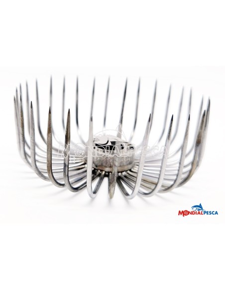 CORONA ACCIAIO INOX 85MM TONDA