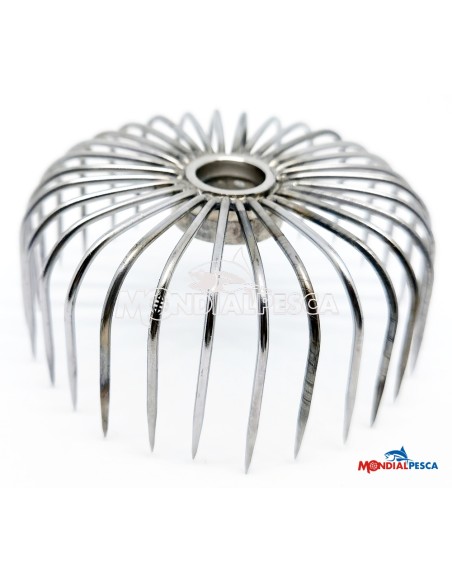CORONA ACCIAIO INOX 85MM TONDA