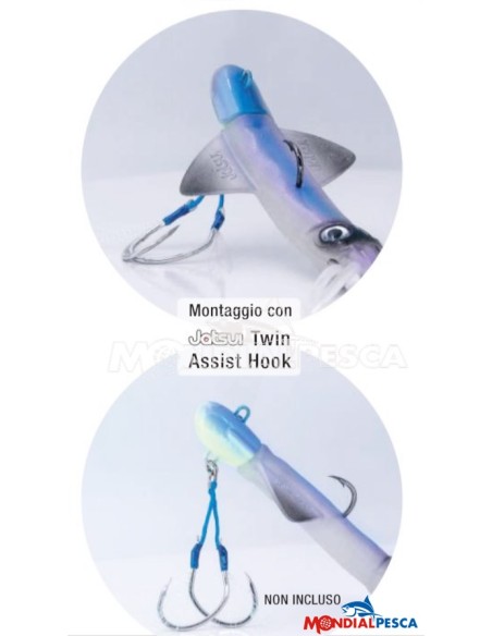 JATSUI CRAZY SQUID ASSIST HOOKS 2/0