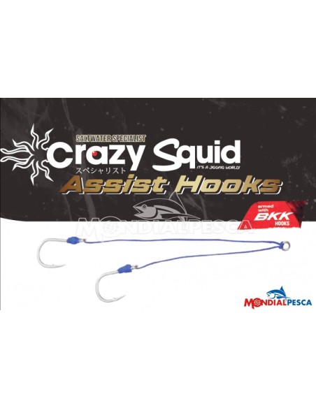 JATSUI CRAZY SQUID ASSIST HOOKS 2/0