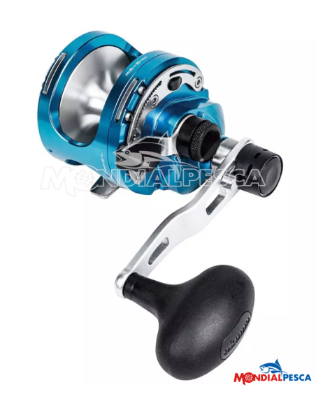 OKUMA CAVALLA BLUE 5NIILX LH 2SPEED + FILO OMAGGIO