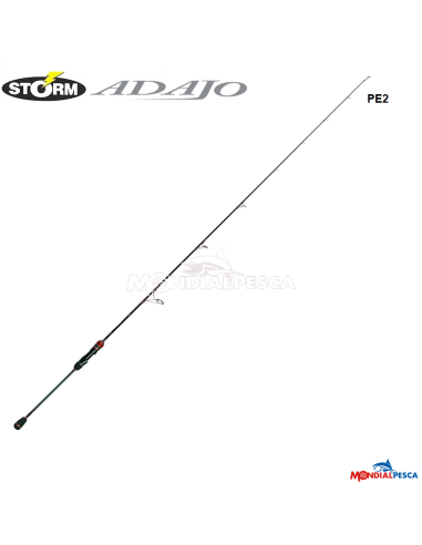 STORM GOMOKU ADAJO + PE2 6'3 MAX 200 SPINNING
